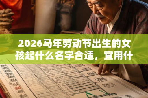 2026马年劳动节出生的女孩起什么名字合适，宜用什么字