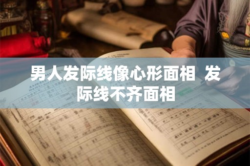 男人发际线像心形面相  发际线不齐面相