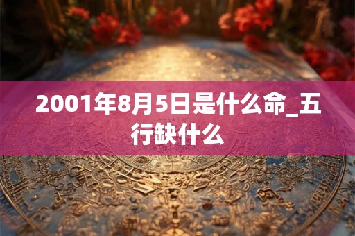 2001年8月5日是什么命_五行缺什么 2001年8月5日是什么命_五行缺什么