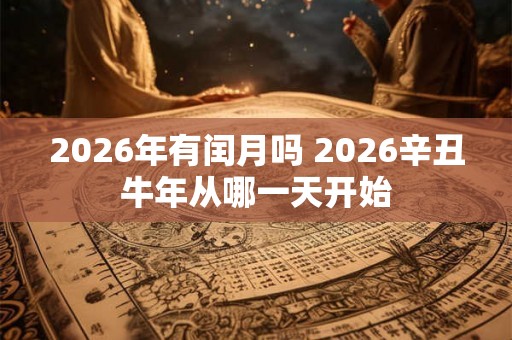 2026年有闰月吗 2026辛丑牛年从哪一天开始 2026年有闰月吗 2026辛丑牛年从哪一天开始