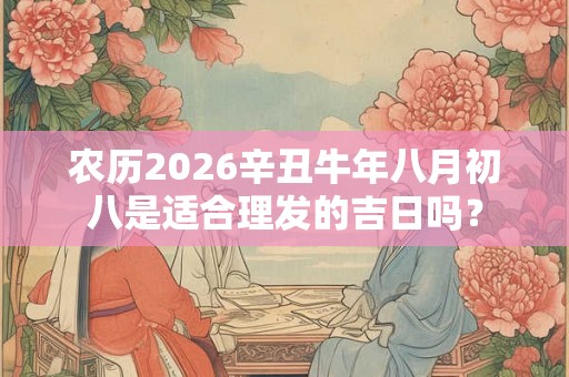 农历2026辛丑牛年八月初八是适合理发的吉日吗？