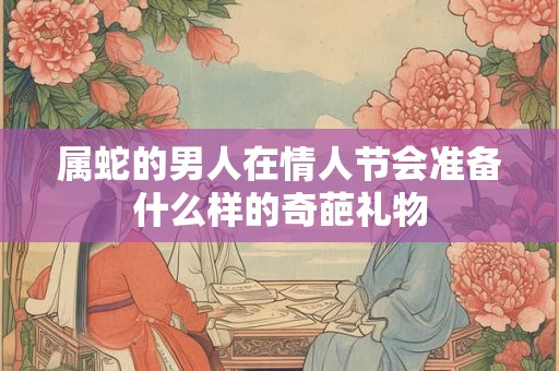 属蛇的男人在情人节会准备什么样的奇葩礼物