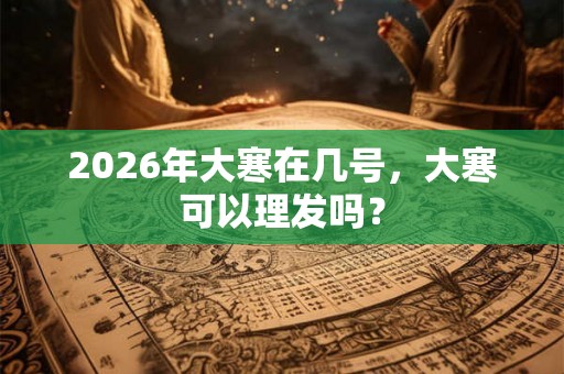 2026年大寒在几号，大寒可以理发吗？