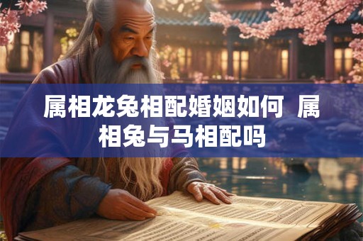 属相龙兔相配婚姻如何  属相兔与马相配吗