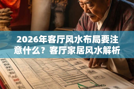 2026年客厅风水布局要注意什么？客厅家居风水解析