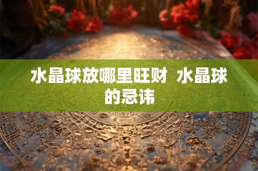 水晶球放哪里旺财  水晶球的忌讳