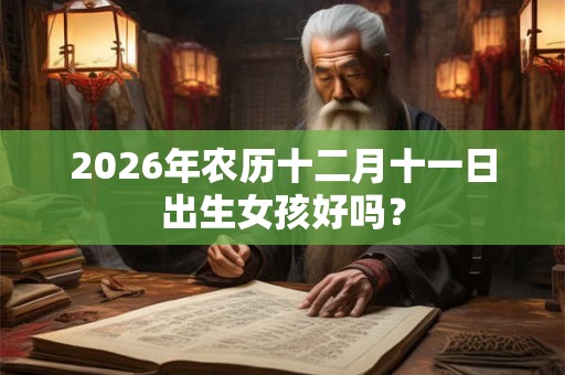 2026年农历十二月十一日出生女孩好吗? 2026年农历十二月十一日出生女孩好吗?