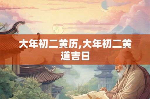 大年初二黄历,大年初二黄道吉日
