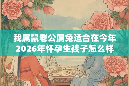 我属鼠老公属兔适合在今年2026年怀孕生孩子怎么样？