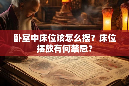 卧室中床位该怎么摆？床位摆放有何禁忌？