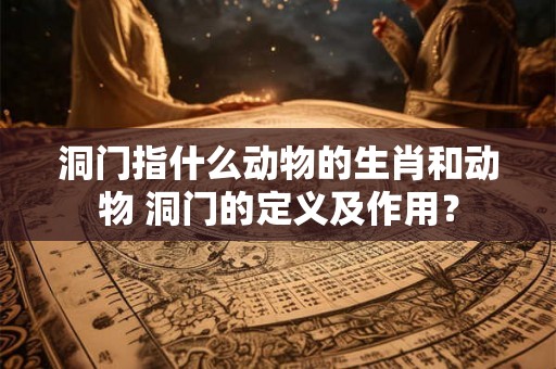 洞门指什么动物的生肖和动物 洞门的定义及作用? 洞门指什么动物的生肖和动物 洞门的定义及作用?