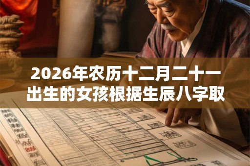 2026年农历十二月二十一出生的女孩根据生辰八字取名推荐，日子好吗？