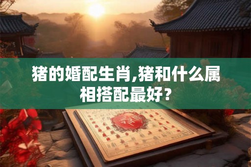 猪的婚配生肖,猪和什么属相搭配最好？