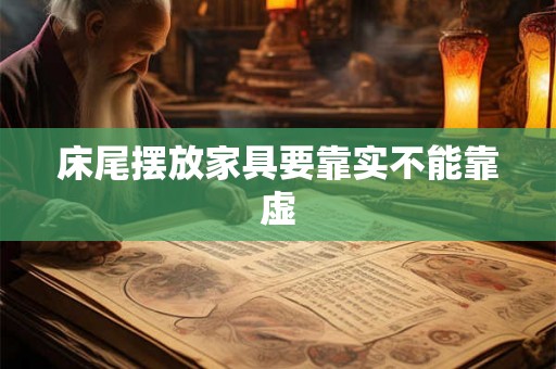 床尾摆放家具要靠实不能靠虚 床尾摆放家具要靠实不能靠虚