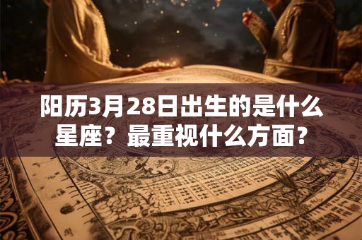 阳历3月28日出生的是什么星座?最重视什么方面? 阳历3月28日出生的是什么星座?最重视什么方面?