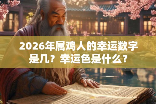 2026年属鸡人的幸运数字是几？幸运色是什么？