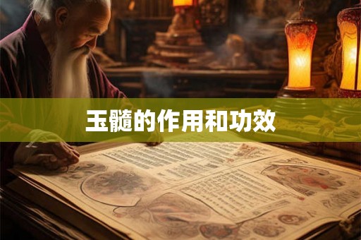 玉髓的作用和功效