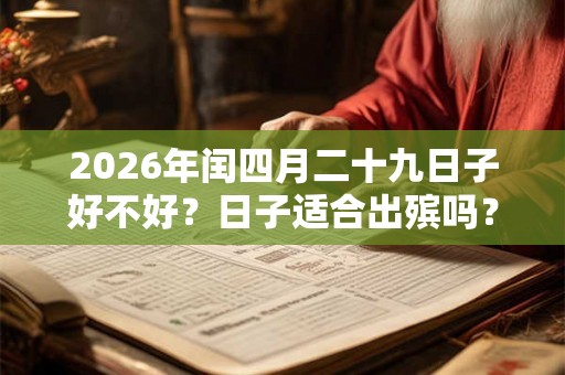 2026年闰四月二十九日子好不好？日子适合出殡吗？