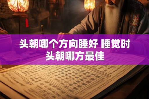 头朝哪个方向睡好 睡觉时头朝哪方最佳