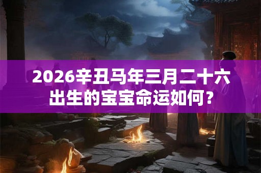 2026辛丑马年三月二十六出生的宝宝命运如何? 2026辛丑马年三月二十六出生的宝宝命运如何?