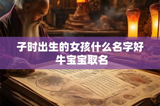 子时出生的女孩什么名字好 牛宝宝取名 子时出生的女孩什么名字好 牛宝宝取名