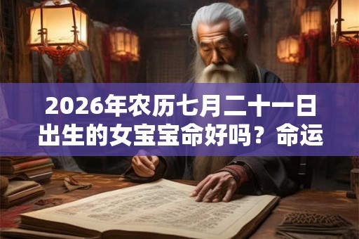 2026年农历七月二十一日出生的女宝宝命好吗？命运分析