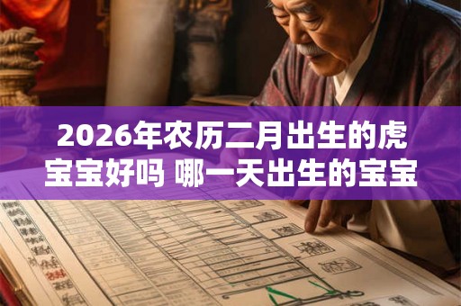 2026年农历二月出生的虎宝宝好吗 哪一天出生的宝宝好