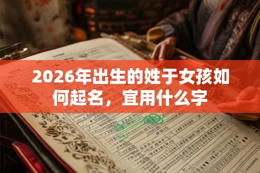 2026年出生的姓于女孩如何起名，宜用什么字