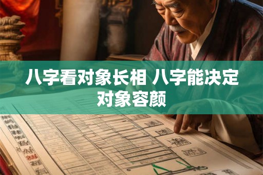 八字看对象长相 八字能决定对象容颜 八字看对象长相 八字能决定对象容颜
