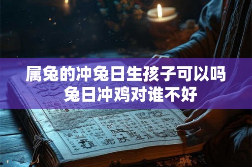 属兔的冲兔日生孩子可以吗  兔日冲鸡对谁不好