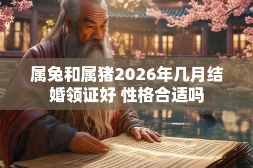 属兔和属猪2026年几月结婚领证好 性格合适吗