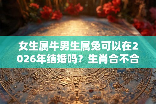 女生属牛男生属兔可以在2026年结婚吗?生肖合不合? 女生属牛男生属兔可以在2026年结婚吗?生肖合不合?