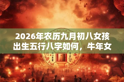 2026年农历九月初八女孩出生五行八字如何，牛年女孩怎么起名？