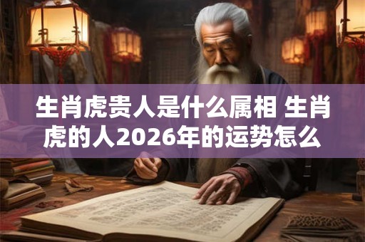 生肖虎贵人是什么属相 生肖虎的人2026年的运势怎么样