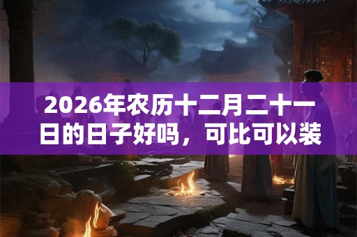 2026年农历十二月二十一日的日子好吗，可比可以装修？