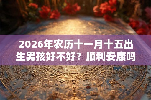 2026年农历十一月十五出生男孩好不好？顺利安康吗？