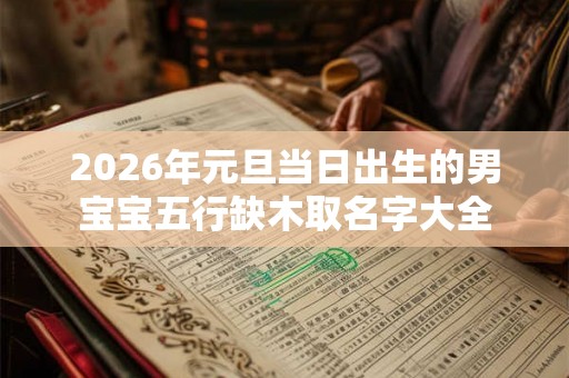 2026年元旦当日出生的男宝宝五行缺木取名字大全 2026年元旦当日出生的男宝宝五行缺木取名字大全