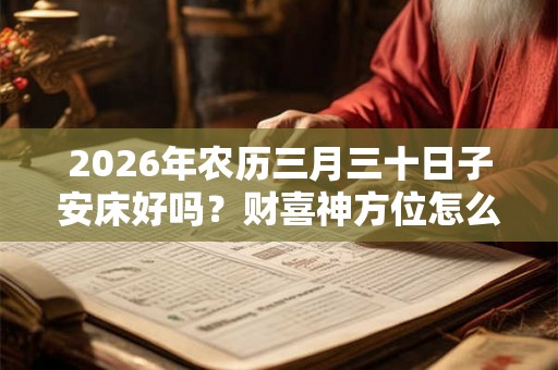 2026年农历三月三十日子安床好吗？财喜神方位怎么看？