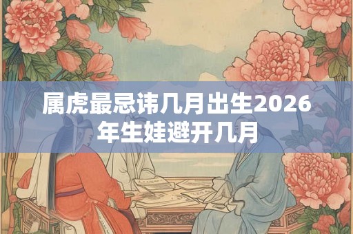 属虎最忌讳几月出生2026年生娃避开几月
