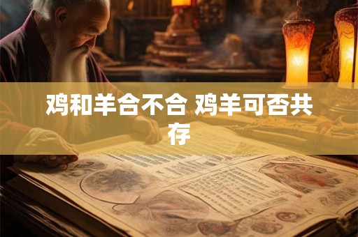 鸡和羊合不合 鸡羊可否共存 鸡和羊合不合 鸡羊可否共存