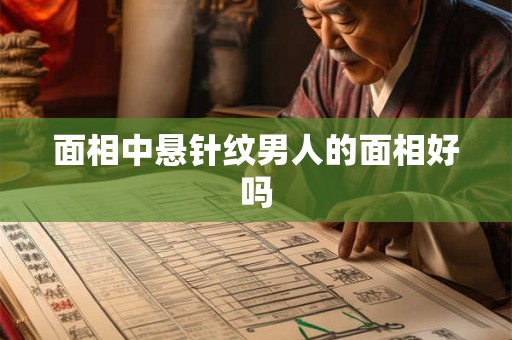 面相中悬针纹男人的面相好吗