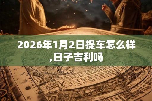 2026年1月2日提车怎么样,日子吉利吗