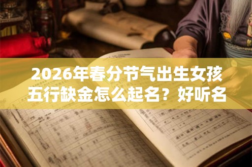 2026年春分节气出生女孩五行缺金怎么起名？好听名字推荐