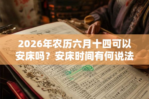 2026年农历六月十四可以安床吗？安床时间有何说法？