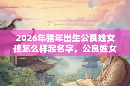 2026年猪年出生公良姓女孩怎么样起名字，公良姓女孩好名推荐