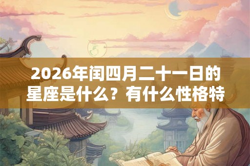 2026年闰四月二十一日的星座是什么？有什么性格特点？