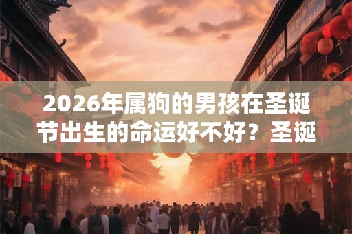 2026年属狗的男孩在圣诞节出生的命运好不好？圣诞节怎么过？