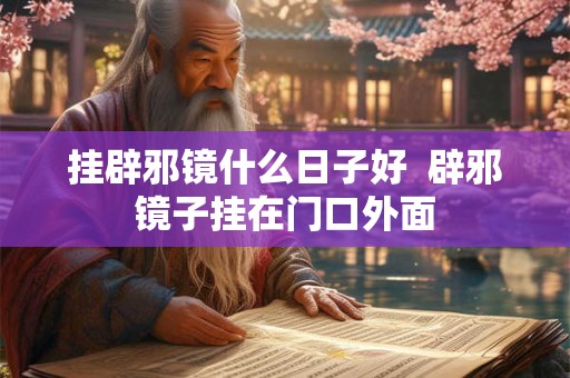 挂辟邪镜什么日子好  辟邪镜子挂在门口外面
