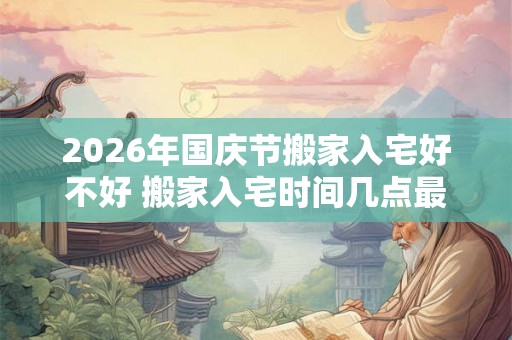 2026年国庆节搬家入宅好不好 搬家入宅时间几点最好 2026年国庆节搬家入宅好不好 搬家入宅时间几点最好