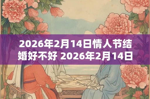 2026年2月14日情人节结婚好不好 2026年2月14日民政局上班吗